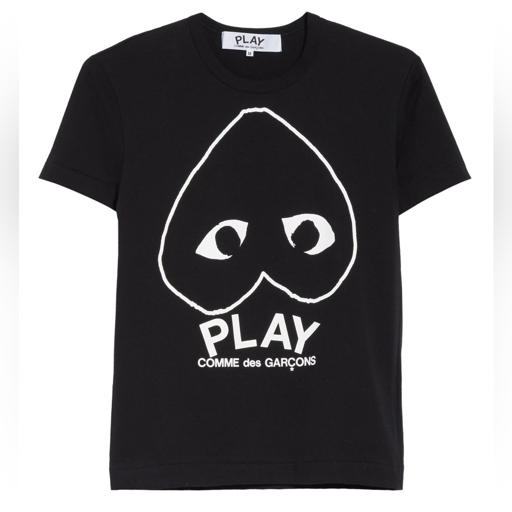 Comme des Garçons PLAY Inverted Heart Logo Graphic Tee